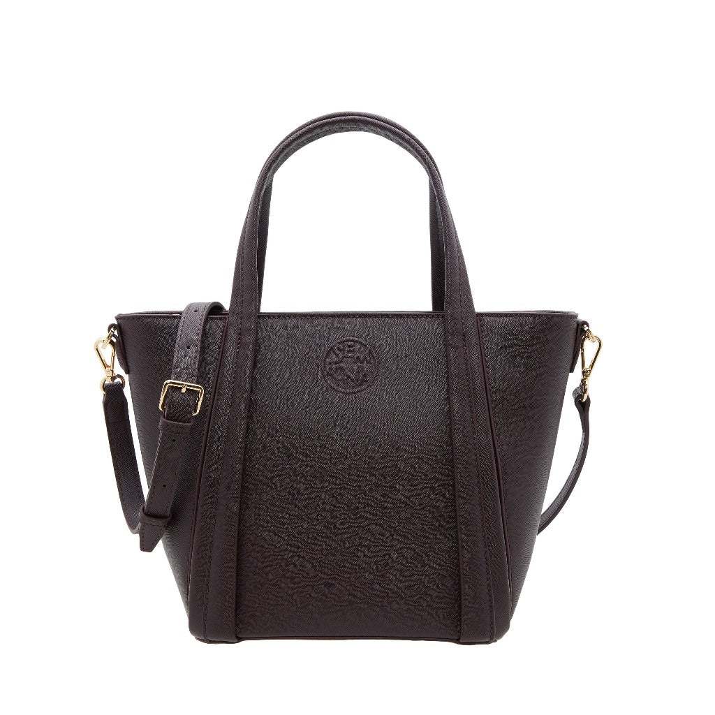 Medium Divine Circular Embossed Crossbody Bag