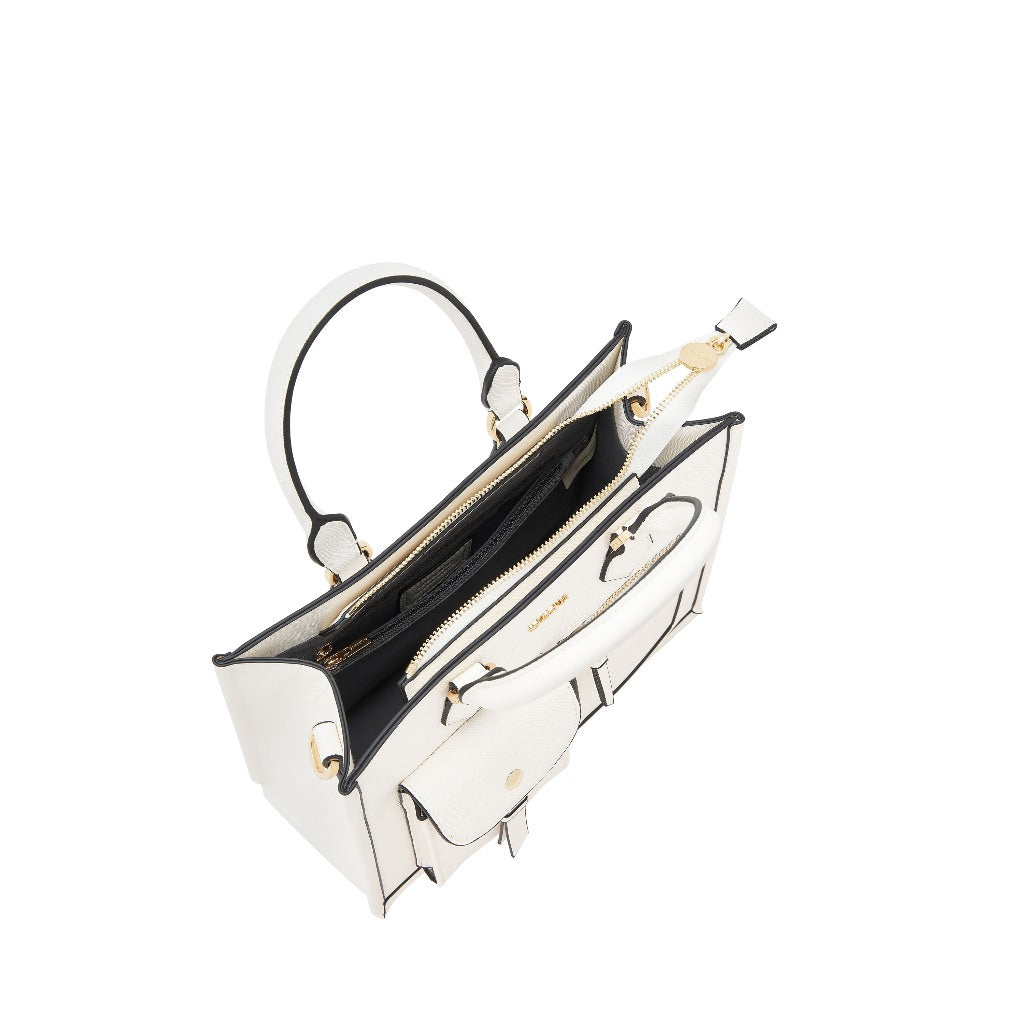 Medium Classic Multi-Pockets Satchel Bag