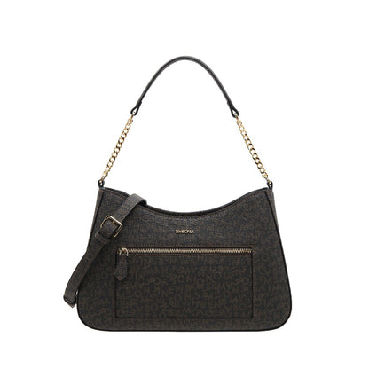 Monogram Trapeze Crossbody Bag (Large)