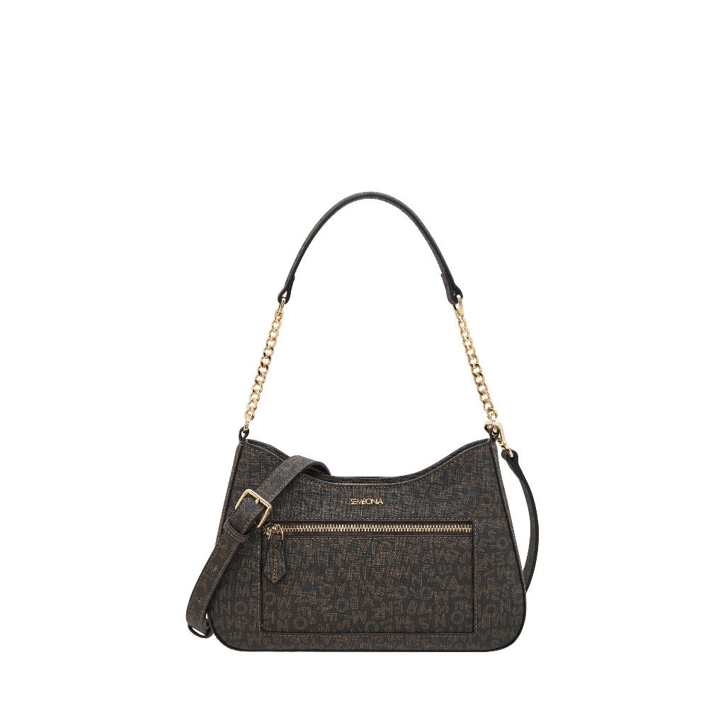 Monogram Trapeze Crossbody Bag (Medium)