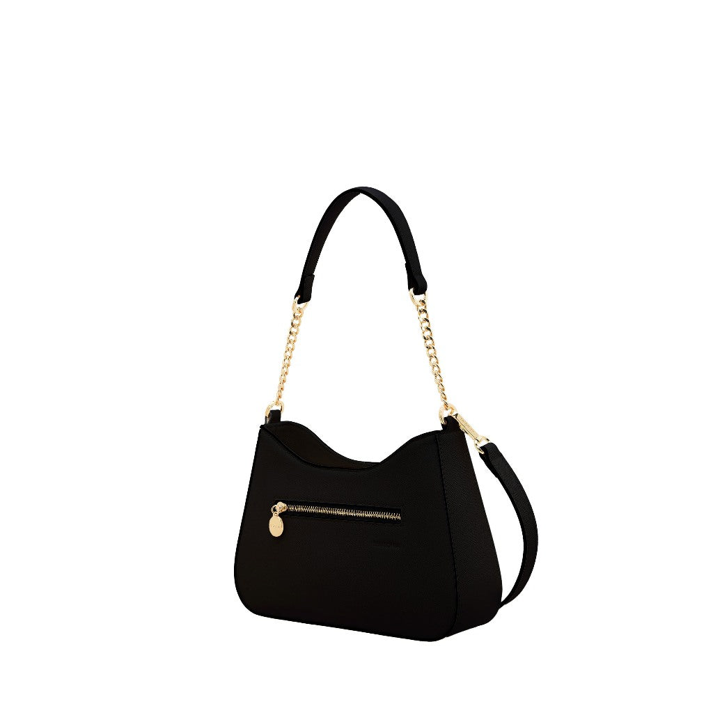 Debossed Trapeze Crossbody Bag (Medium)