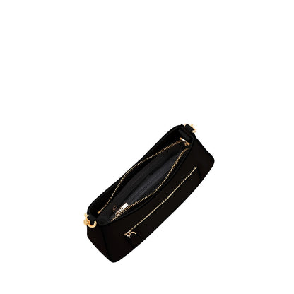 Debossed Trapeze Crossbody Bag (Medium)
