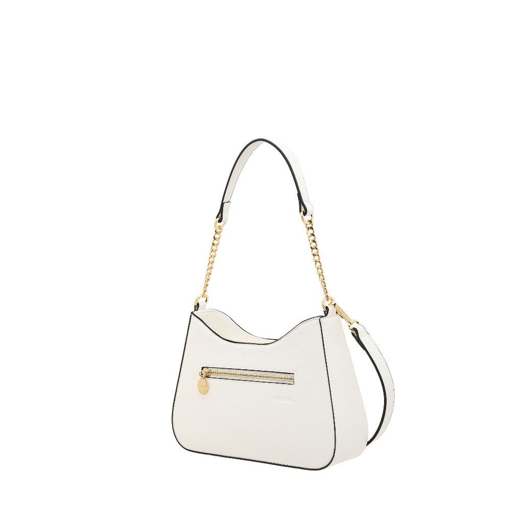 Debossed Trapeze Crossbody Bag (Medium)