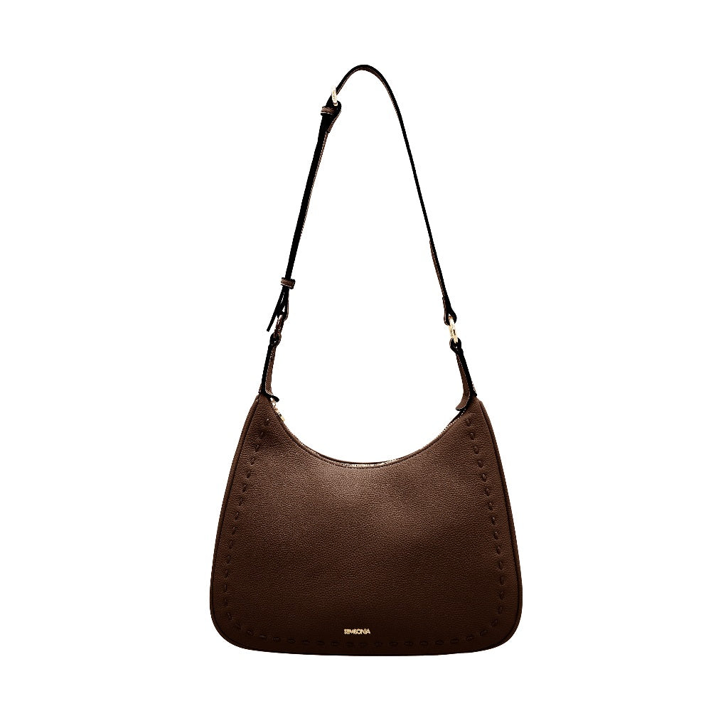 Emmi Stitch-Trim Hobo Bag