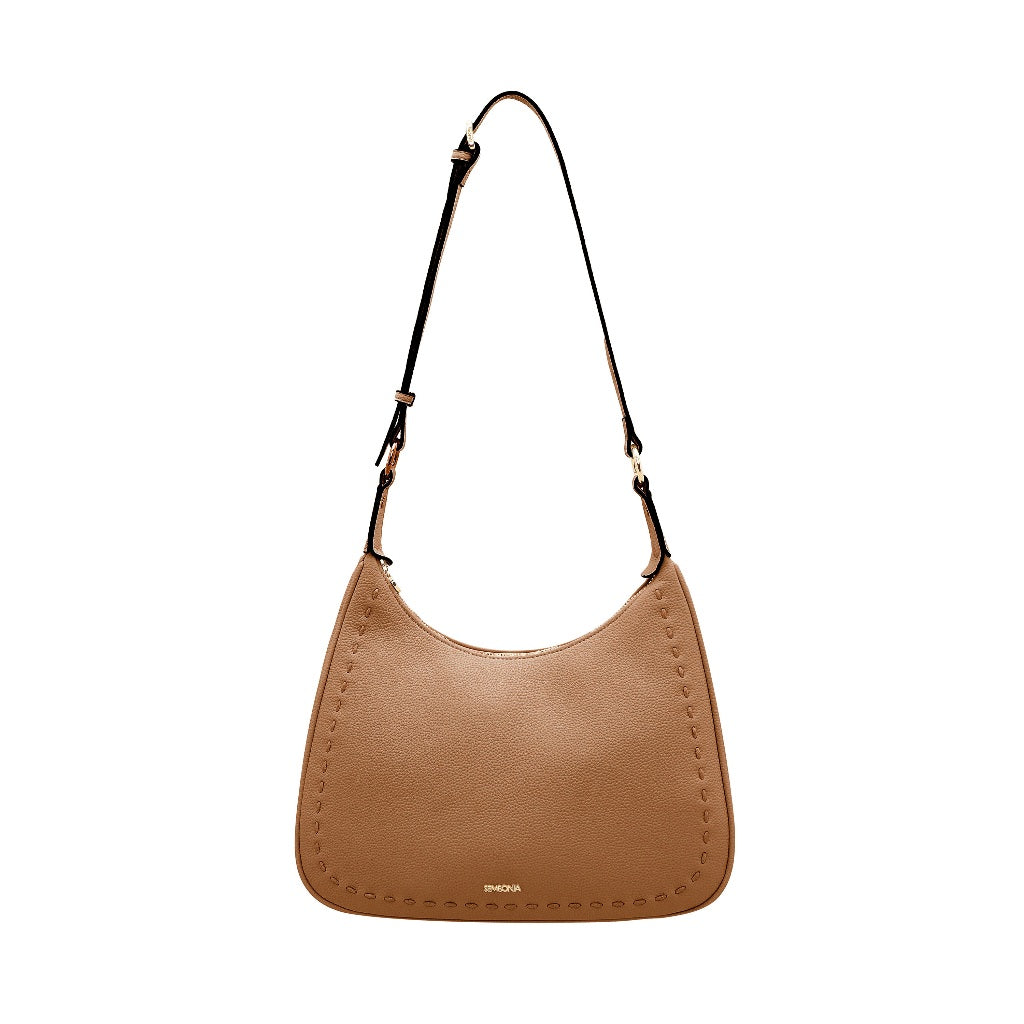 Emmi Stitch-Trim Hobo Bag