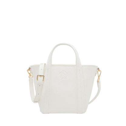 Small Divine Circular Embossed Crossbody Bag