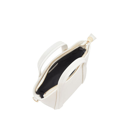 Small Divine Circular Embossed Crossbody Bag