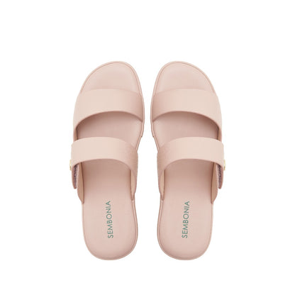 Women Recycled Materials of Synthetic Leather Wedges