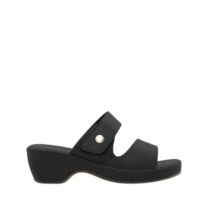 Women Recycled Materials of Synthetic Leather Wedges
