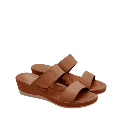 Women Synthetic Leather Wedges