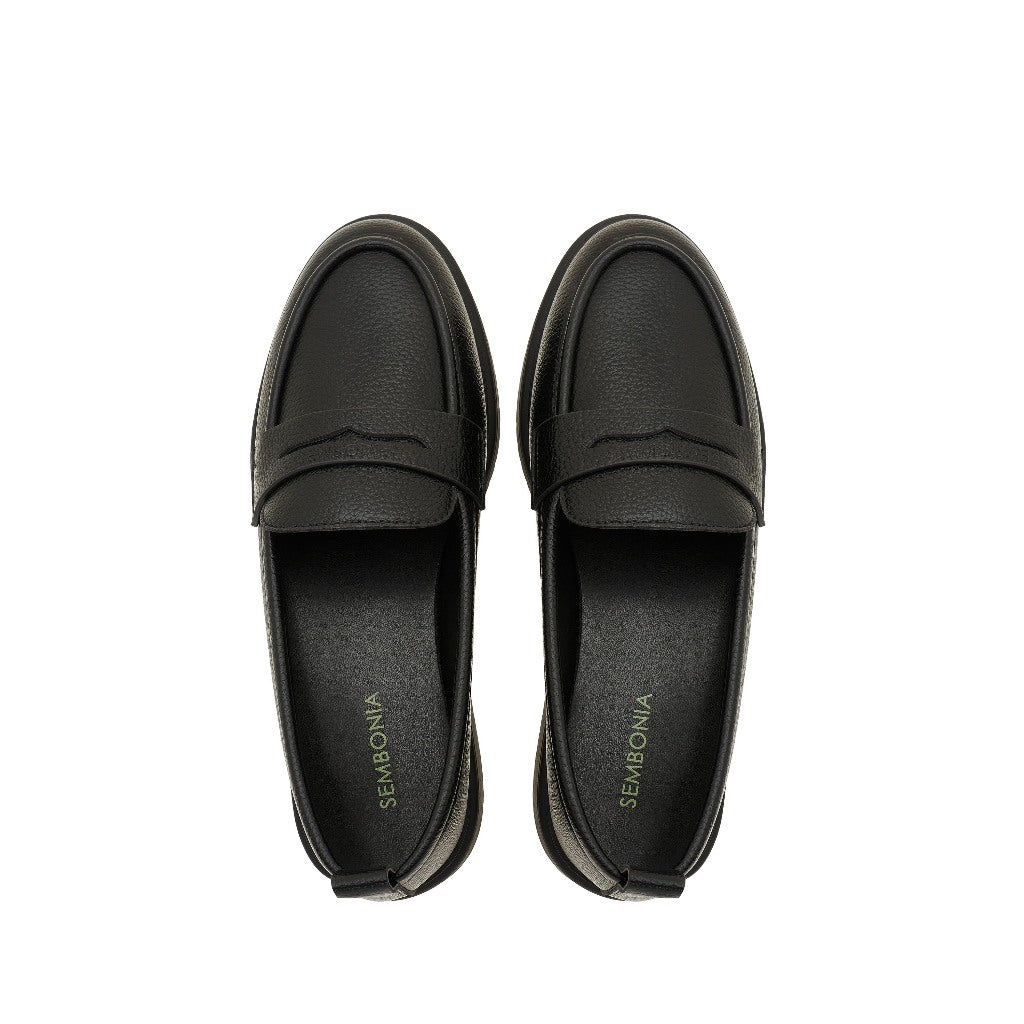 Women Recycled Materials of Synthetic Leather Loafer