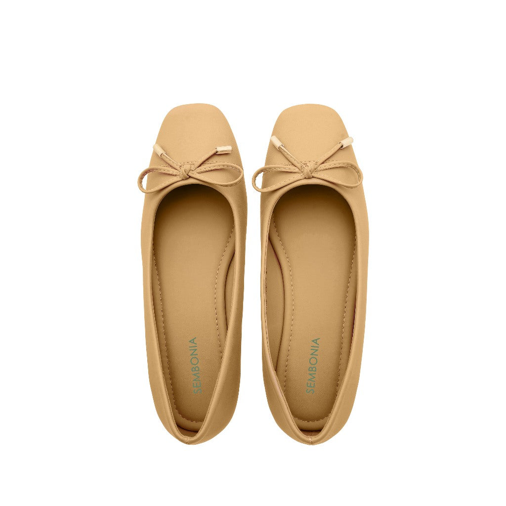Women Recycled Materials of Synthetic Leather Ballet