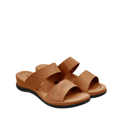 Women Recycled Materials of Synthetic Leather Wedges