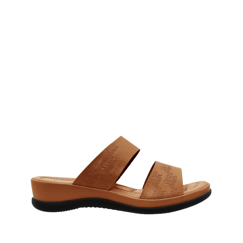 Women Recycled Materials of Synthetic Leather Wedges