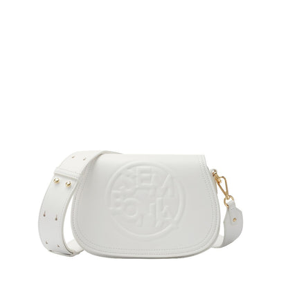 Logo Embossed Crossbody Bag