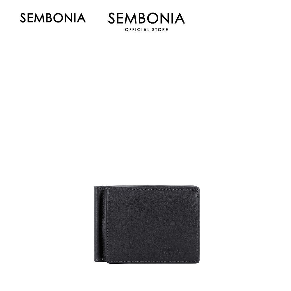 Men Nappa Leather Money Clip Wallet