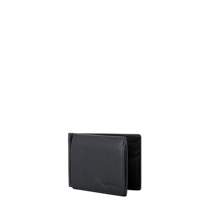Men Nappa Leather Money Clip Wallet