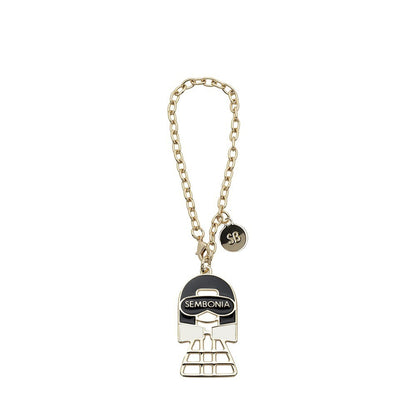 Enamelled Dolly Bag Charm