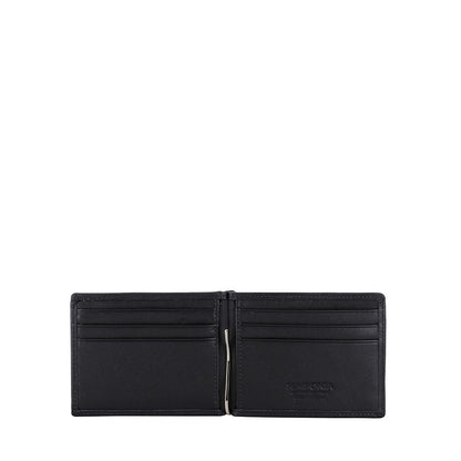 Men Nappa Leather Money Clip Wallet