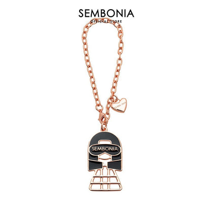 Enamelled Dolly Bag Charm