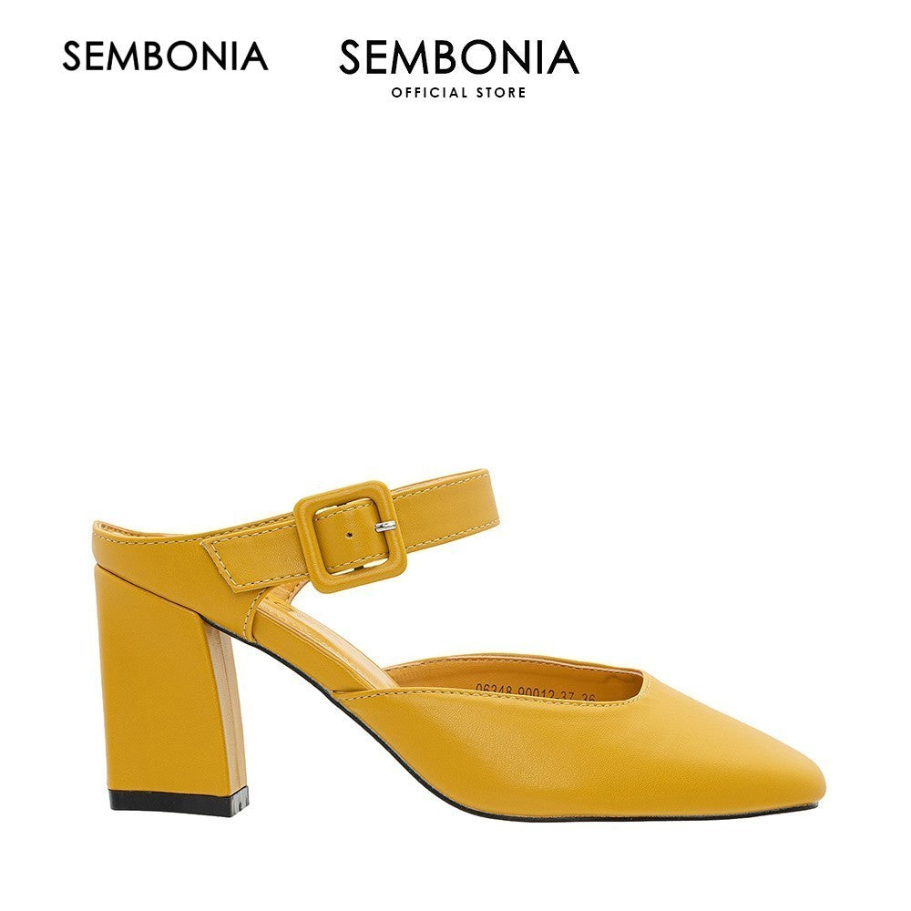 Women Synthetic Leather Mules