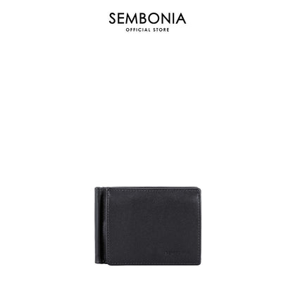 Men Nappa Leather Money Clip Wallet