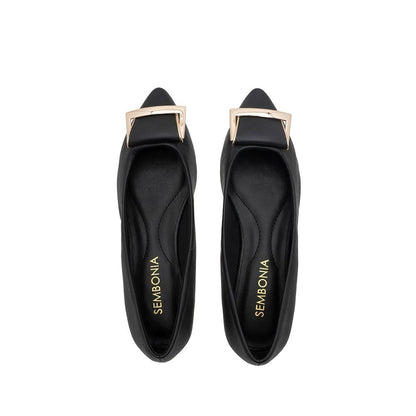Women Synthetic Leather Ballet Flat