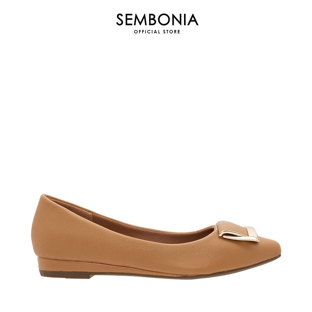 Women Synthetic Leather Ballet Flat