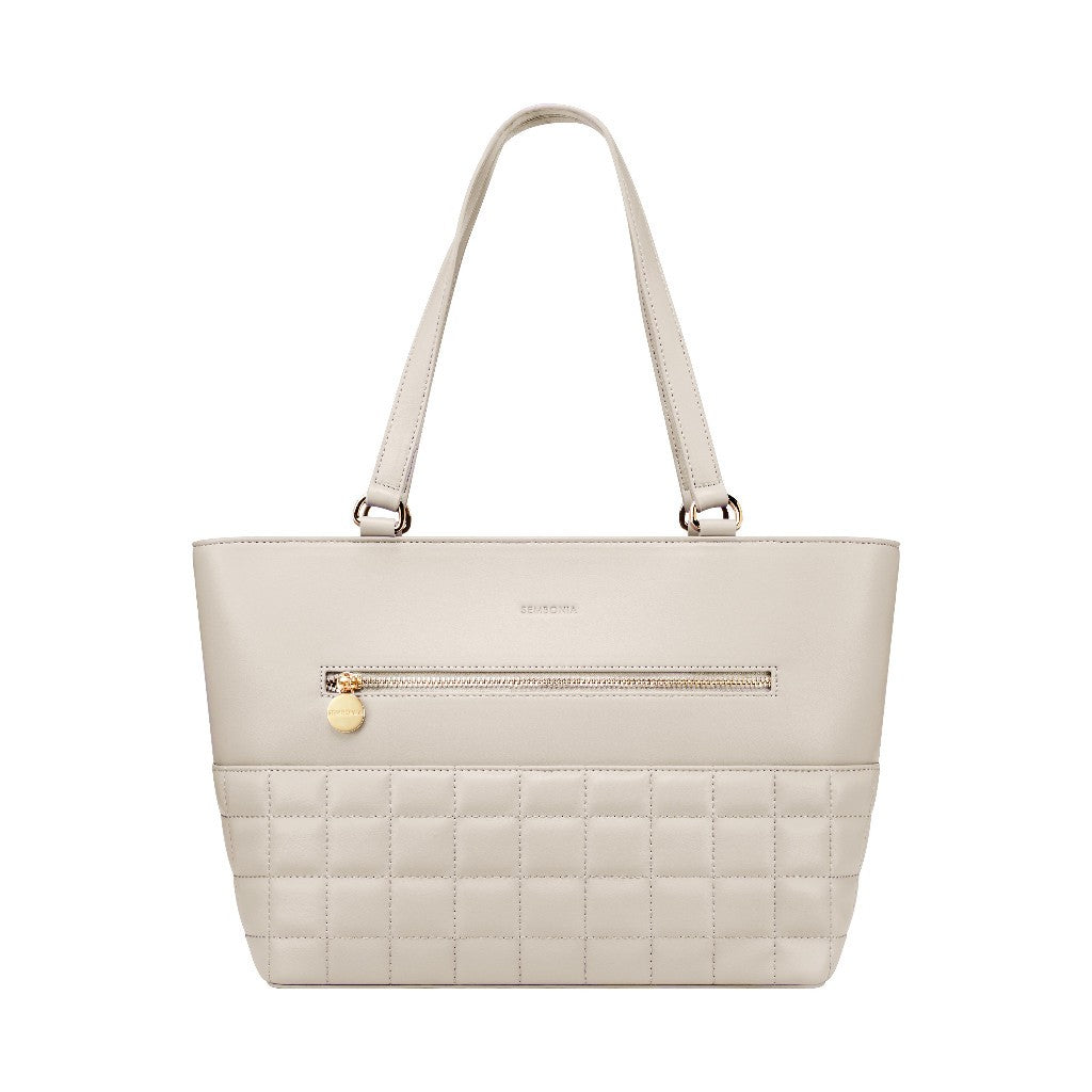 Puffer Quilted Tote Bag