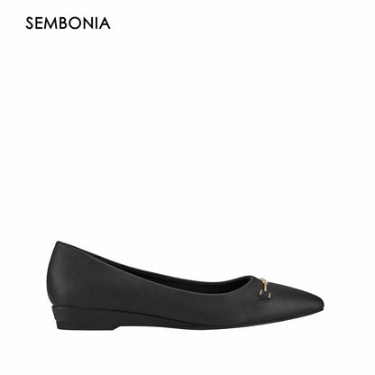 Women Synthetic Leather Ballet Flat