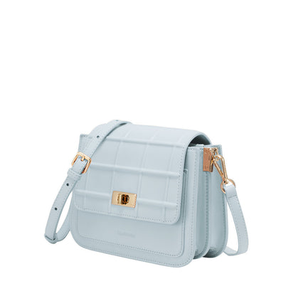 Waffle Embossed Crossbody Bag