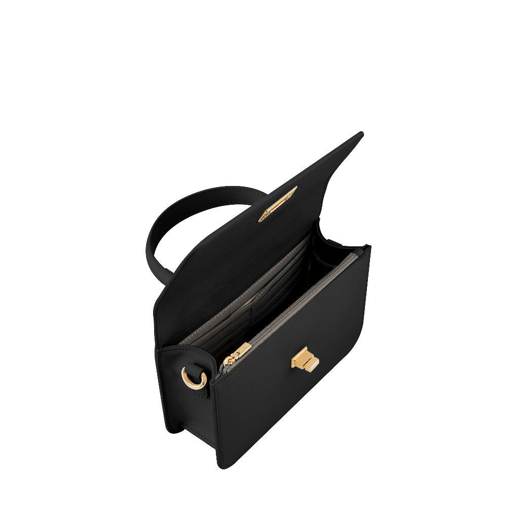 Whimsical Embroidered Logo Crossbody