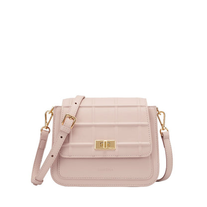 Waffle Embossed Crossbody Bag