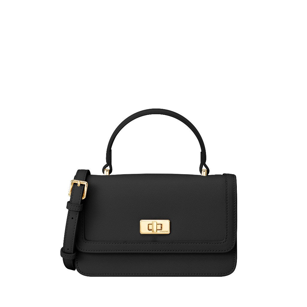 Whimsical Embroidered Logo Crossbody