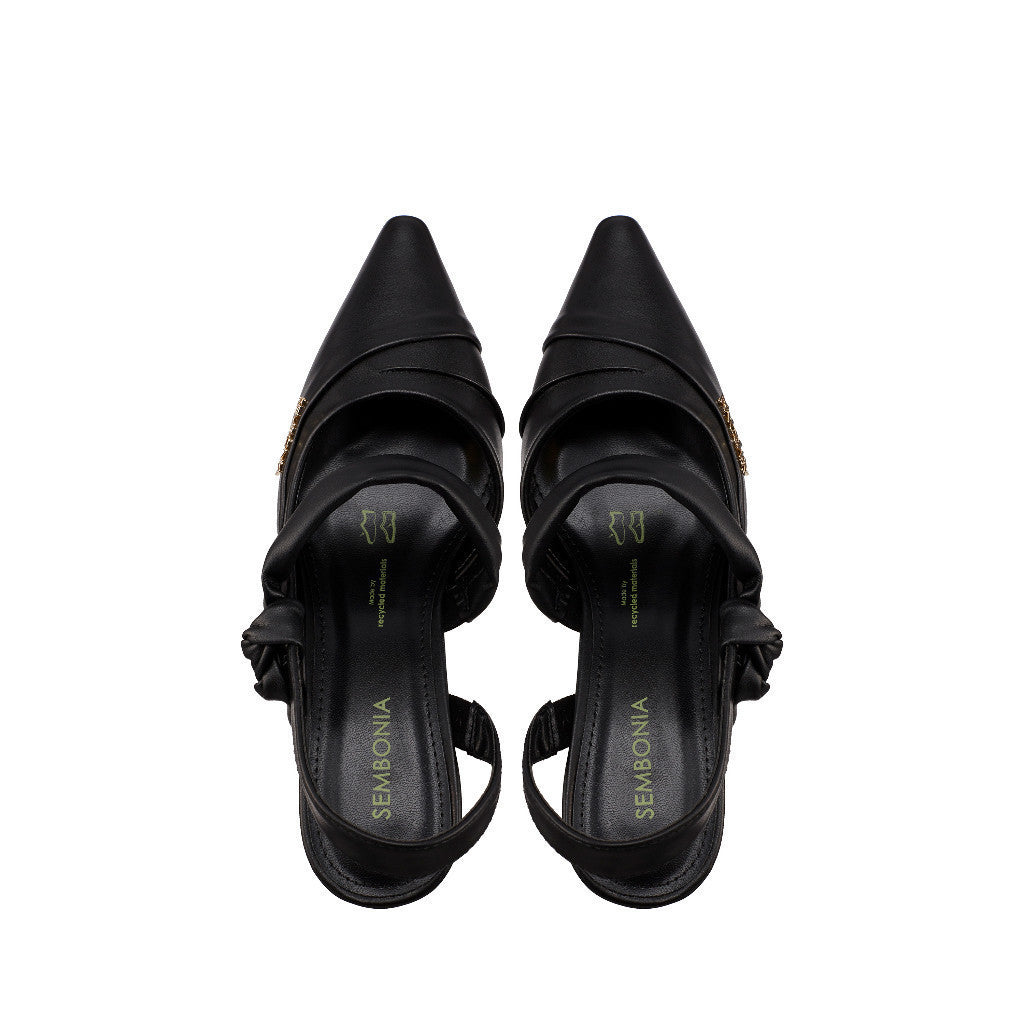 Women Synthetic Leather Mules