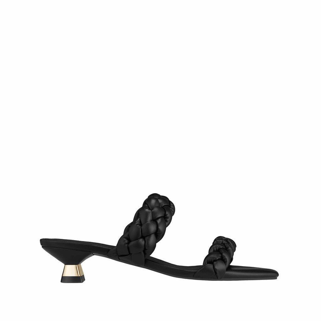 Women Synthetic Leather Heeled Sandal