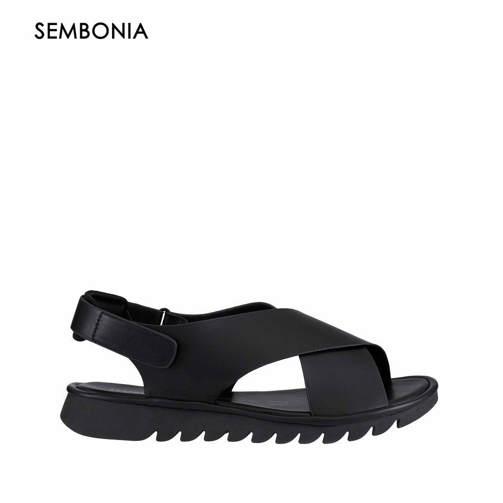 Women Synthetic Leather Flat Sandal
