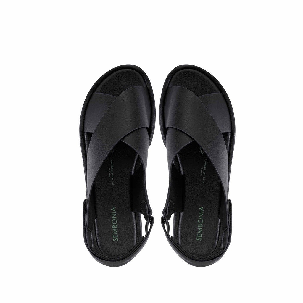 Women Synthetic Leather Flat Sandal