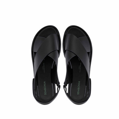 Women Synthetic Leather Flat Sandal