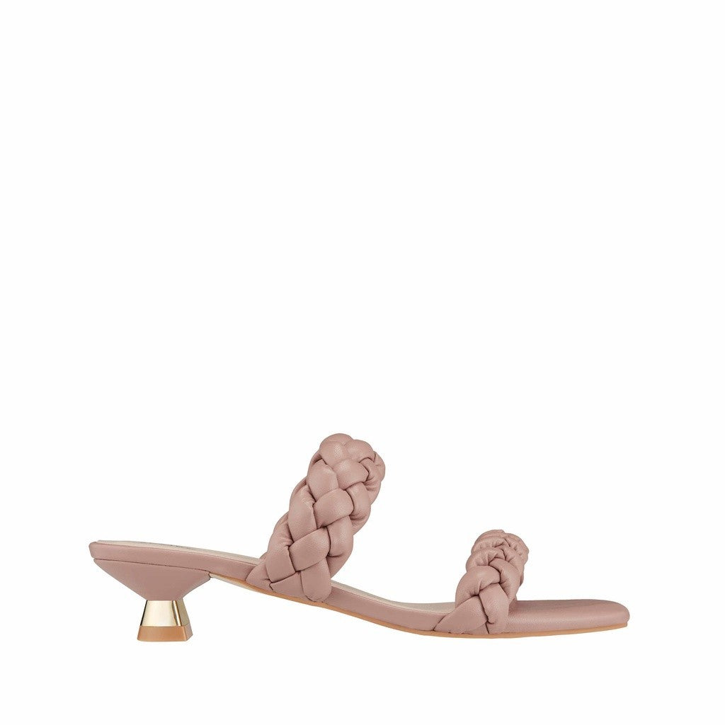Women Synthetic Leather Heeled Sandal