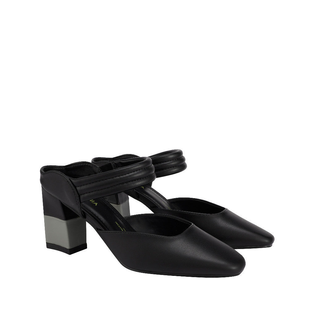 Women Synthetic Leather Mules