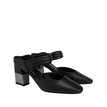 Women Synthetic Leather Mules