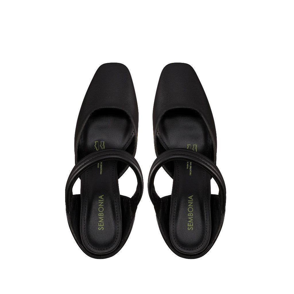 Women Synthetic Leather Mules