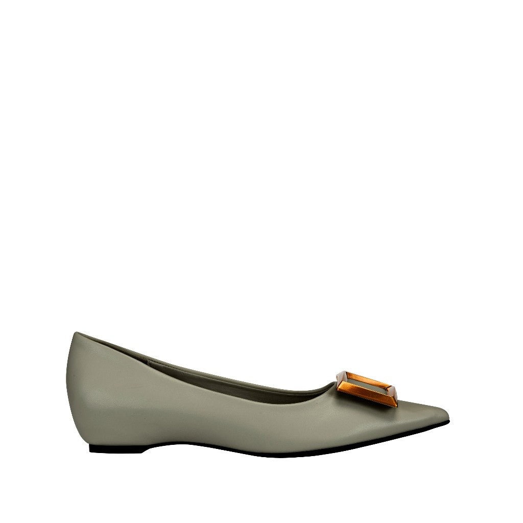 Women Recycled Materials of Synthetic Leather Ballet