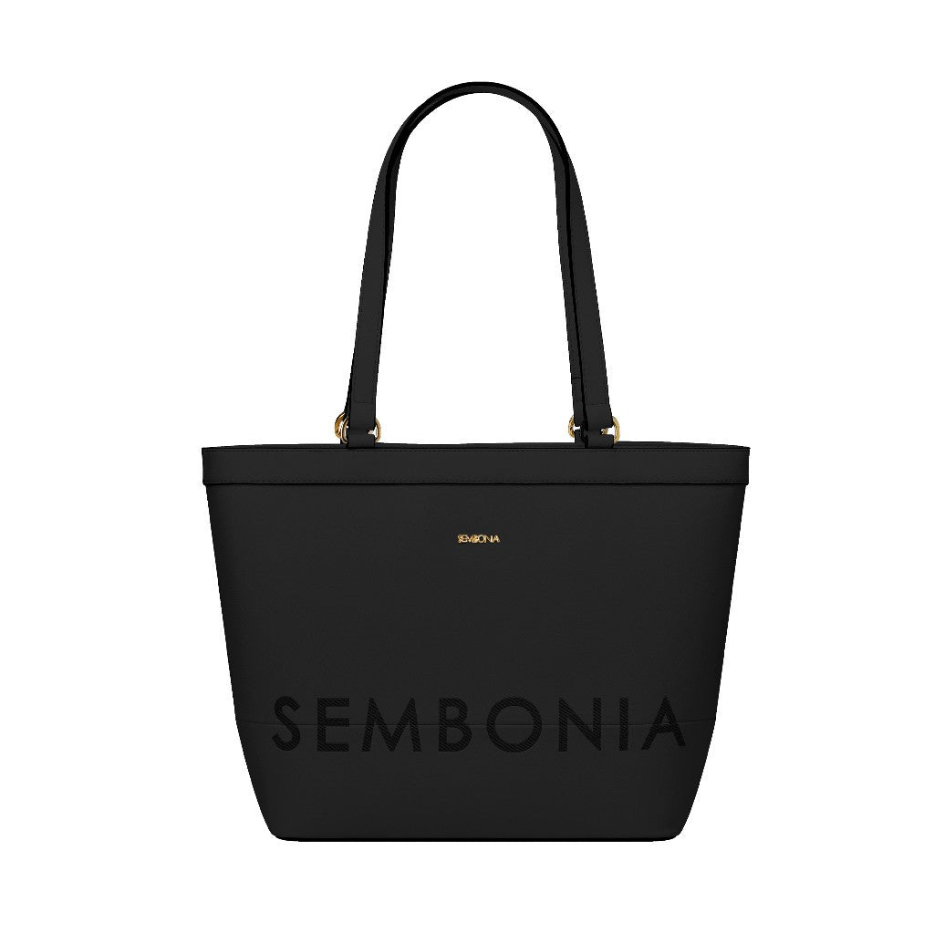 Whimsical Embroidered Logo Tote Bag