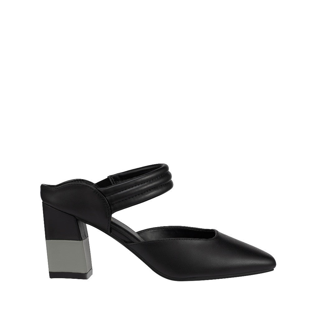 Women Synthetic Leather Mules