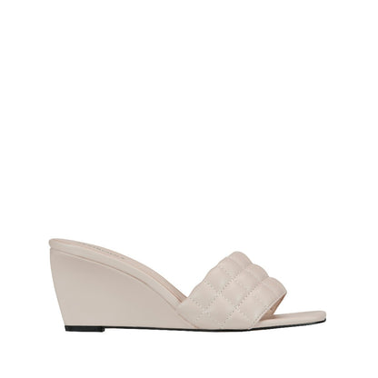 Women Recycled Materials of Synthetic Leather Wedges