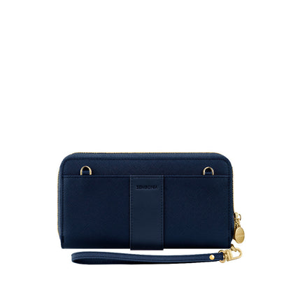 Crossgrain 2-Tier Zip-Around Wallet