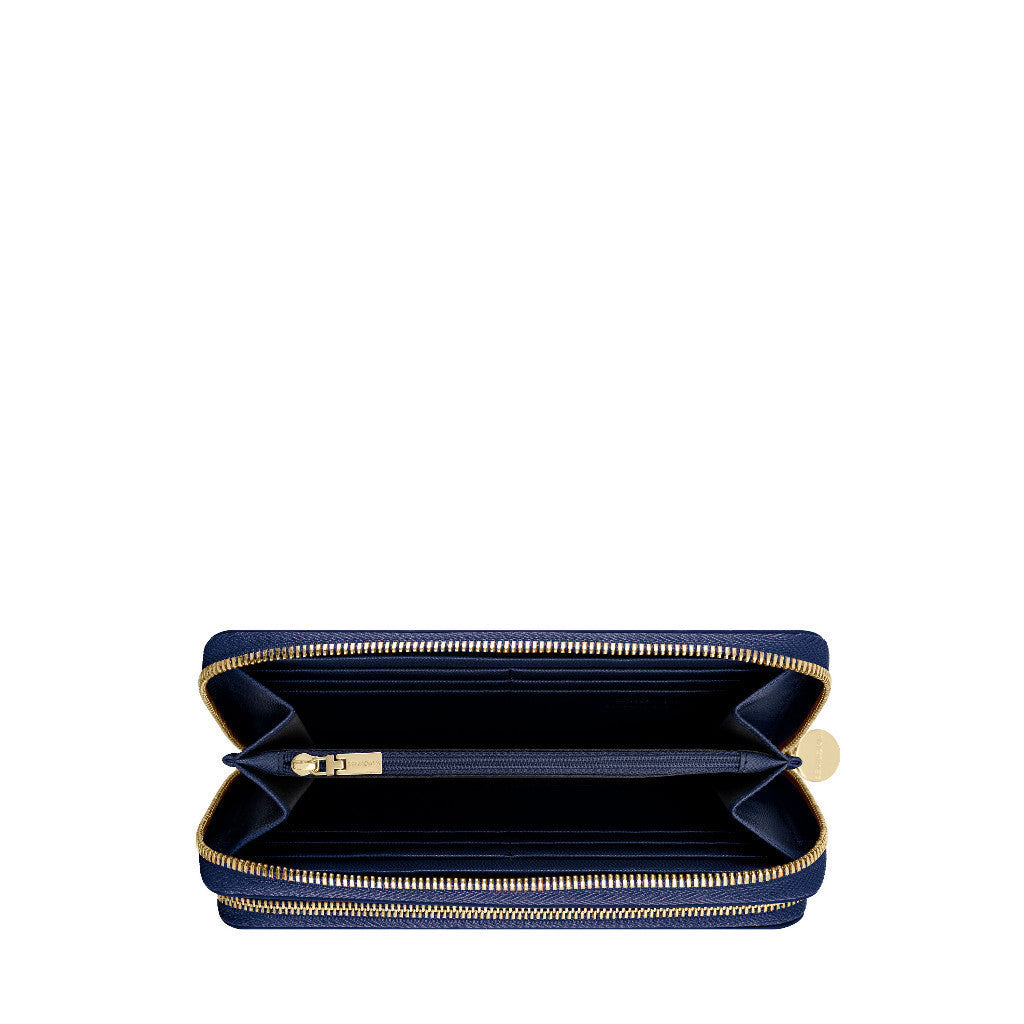 Crossgrain 2-Tier Zip-Around Wallet