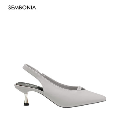 Women Recycled Materials of Synthetic Leather Mule